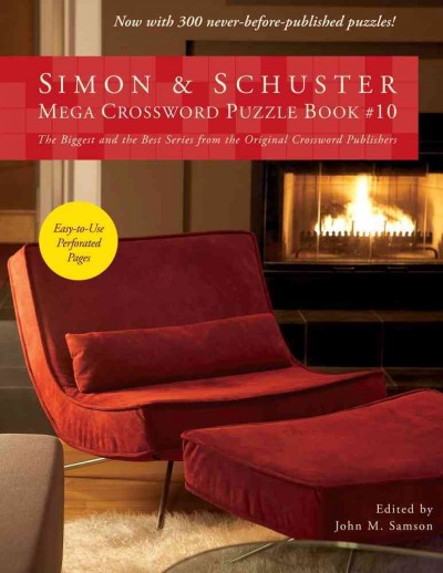 Simon & Schuster Mega Crossword Puzzle Book Series 10