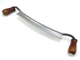 Two Cherries 9" Curved Draw Knife 225mm