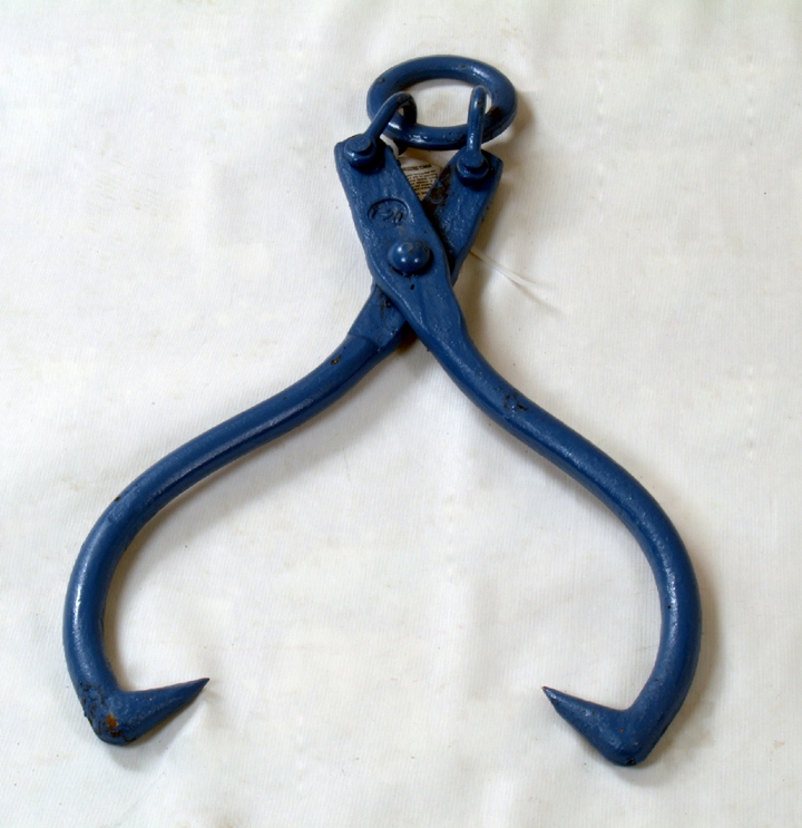 Skidding tong with ring 1"x20"