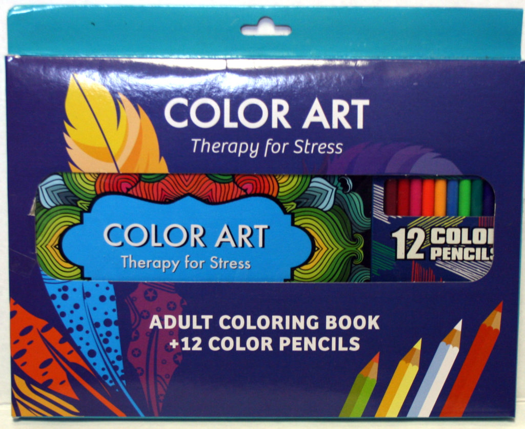 Adult Coloring Book Set Case Pack 24