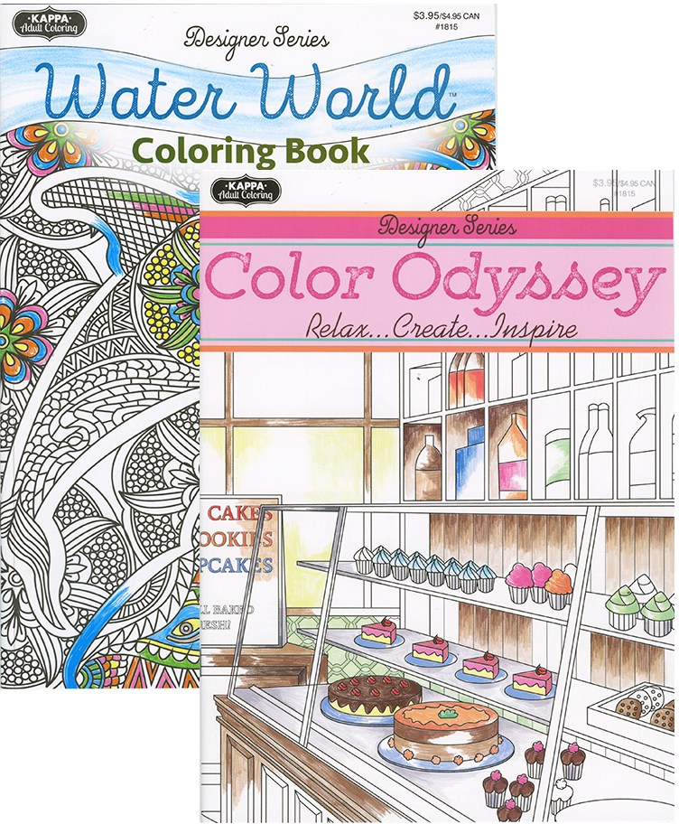 Wildlife to Color & Joy of Coloring Book for Adult Case Pack 48