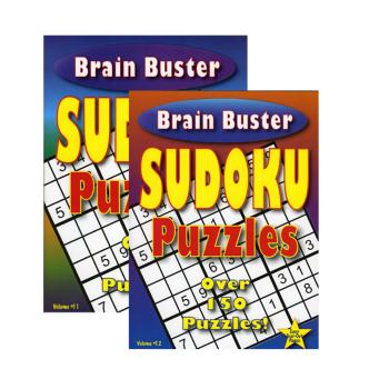 Brain Teaser Sudoku Puzzle Book Case Pack 48