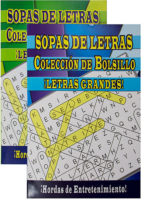 Crucigrama-Sopas De Letras Digest Size Case Pack 48