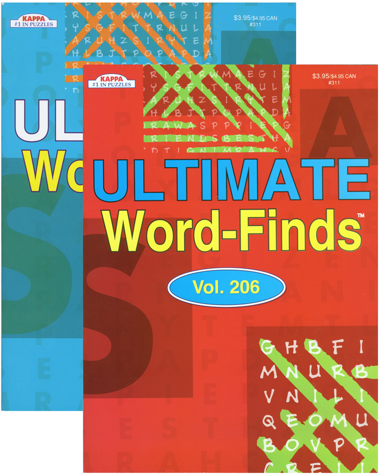 Kappa Ultimate Word Finds Puzzle Book Case Pack 48
