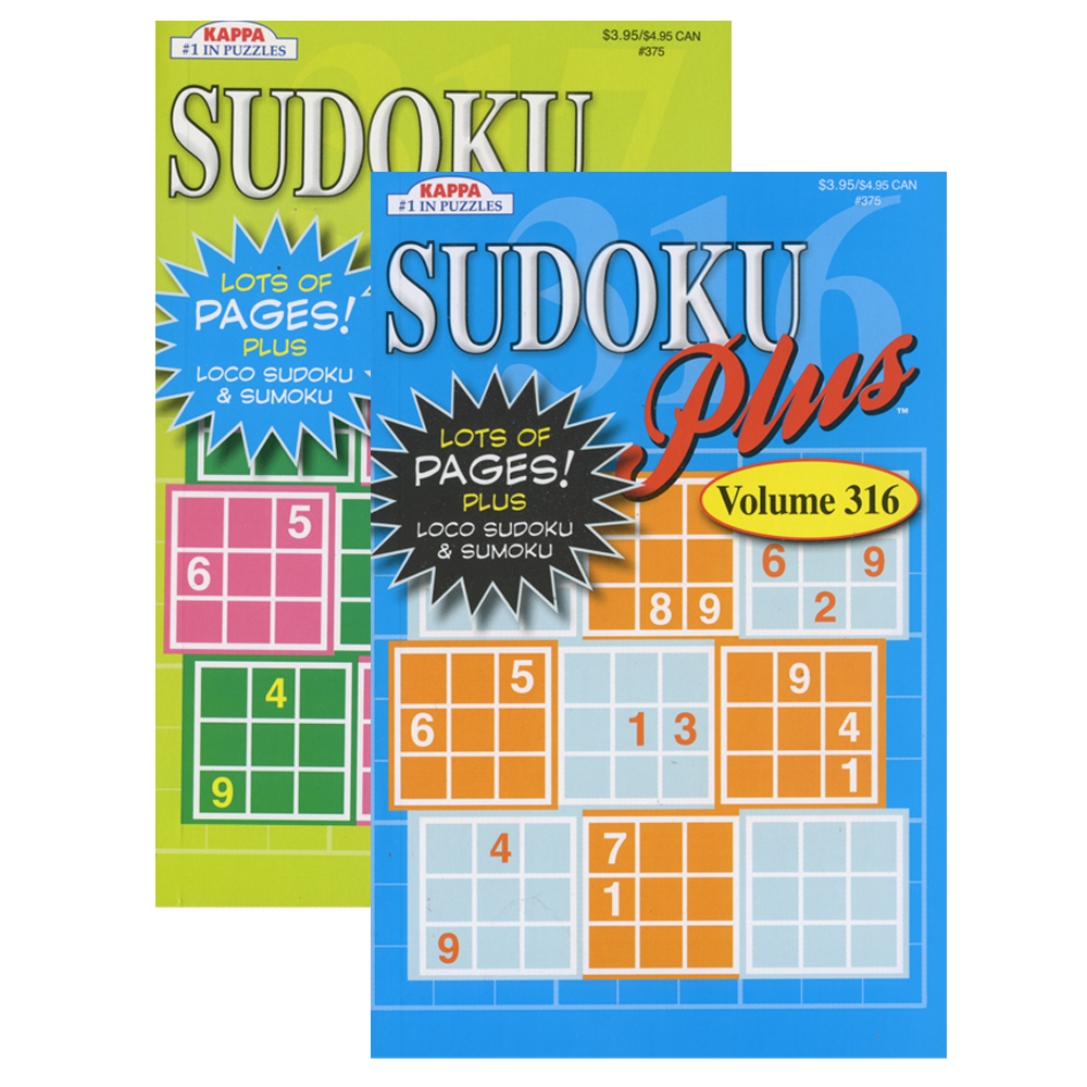 KAPPA Sudoku Puzzles Book - Digest Size Case Pack 24