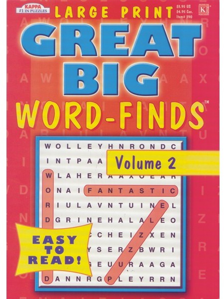 Great Big Word Find - book Case Pack 80