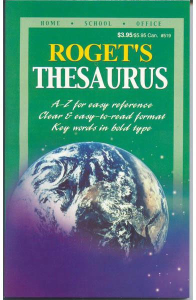 Roget's Thesaurus - Home/School/Office Edition Case Pack 72