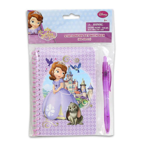 Sofia the First Journal with Pen Case Pack 48