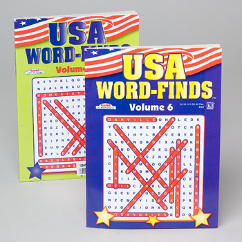 USA Word Find Puzzles Case Pack 24