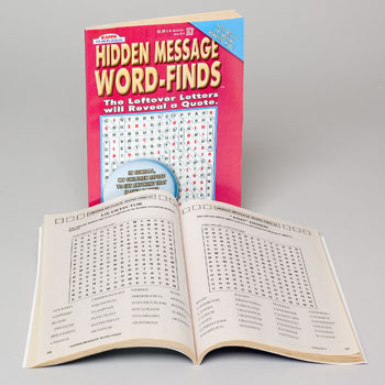 Hidden Message Word-Find Books Case Pack 24
