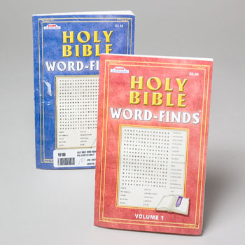 Holy Bible Word Find Books Case Pack 48