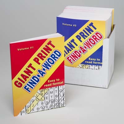 Giant Print Find-A-Word Book Case Pack 24