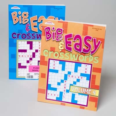 Big & Easy Crosswords Book Case Pack 120