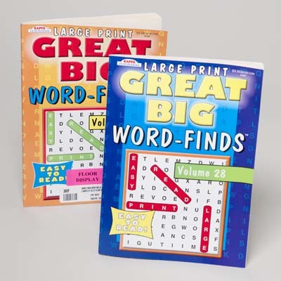 Great Big Word Finds Book - Large Print Case Pack 120