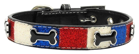 Patriotic Ice Cream Collars Bones (Size: (S))