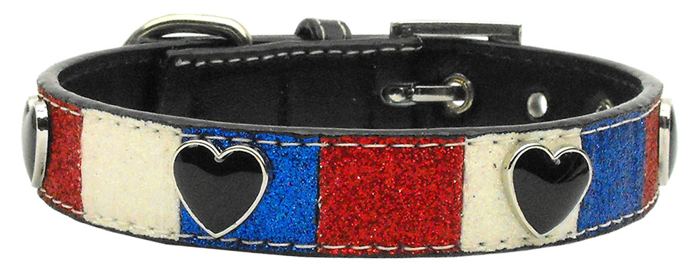 Patriotic Ice Cream Collars Hearts (Size: (S))