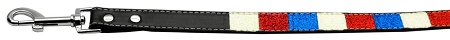 Patriotic Ice Cream Collars Bones Match Leash (Size: 3/4')